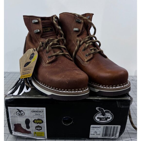 Georgia Boot Other - Georgia Wedge 6 Inch Electrical Soft Toe Work Boots Men’s Sz. 11 New